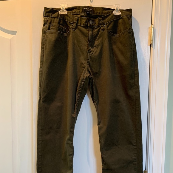 Banana Republic green chinos 34 x 32 - Picture 1 of 6
